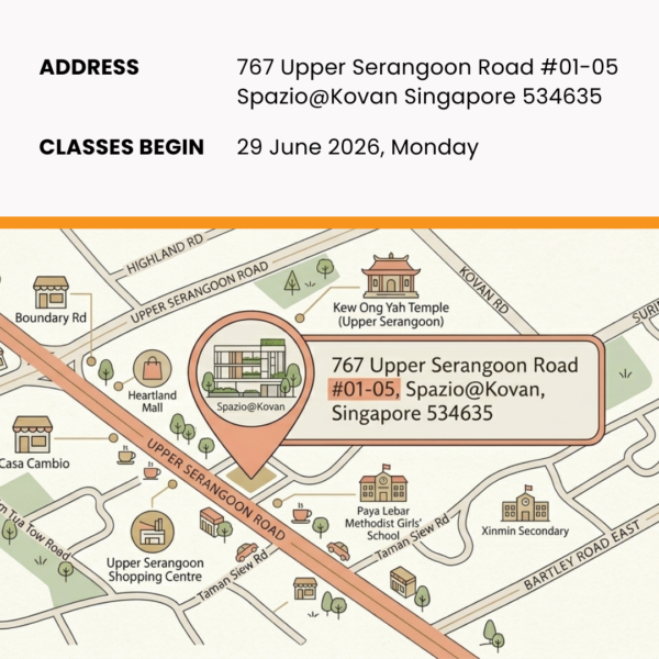 35 Now Open in Kovan - Trial Class