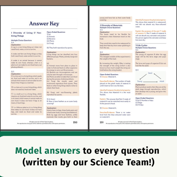4 P3-6 Science Course Book