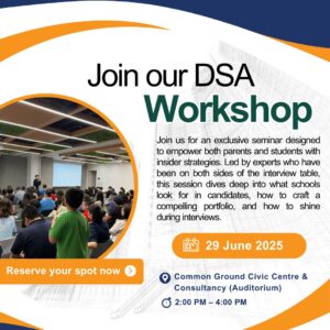 Exclusive DSA Seminar: Insider Insights from Interview & Admissions Experts