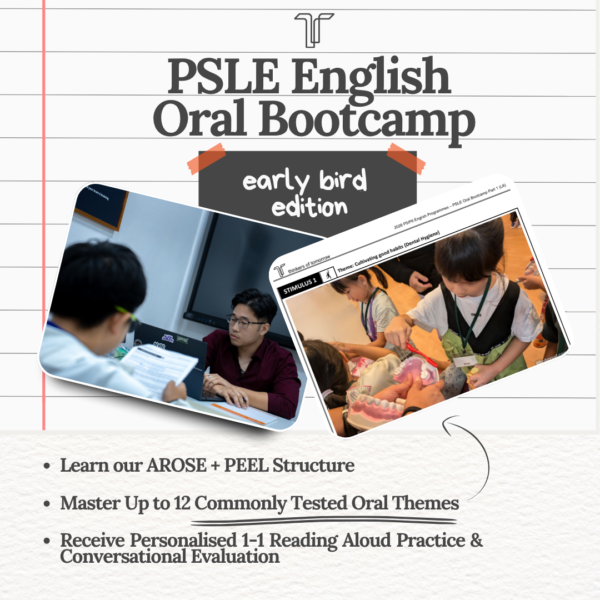 PSLE English Oral Intensive Bootcamp