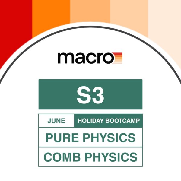 s3 physics S3 June Holiday Bootcamp: Physics